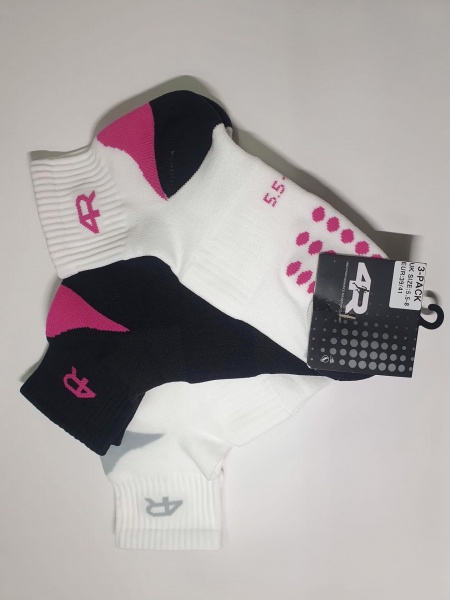 4R  3 Pack Running Sock  Womens