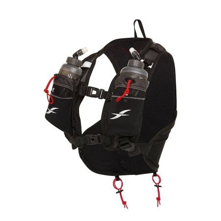 Fitletic HydRun Vest Trail and Hydration Pack | Black