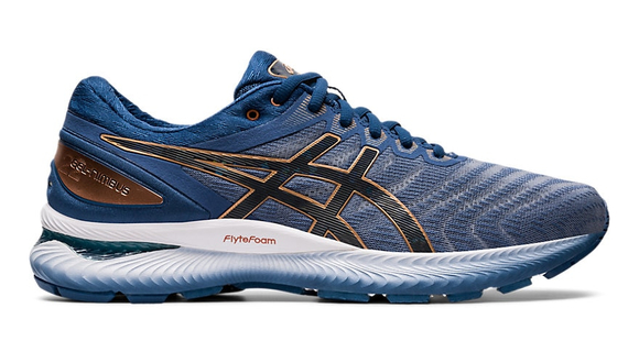 Asics Gel-Nimbus 22 | Glacier Grey/Graphite Grey - forrunnersbyrunners