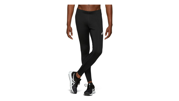 Asics Silver Run Tight | Performance Black|Reflective Silver ...