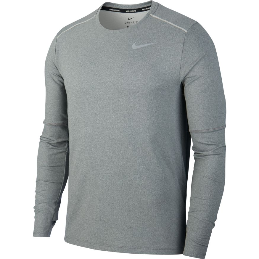 Nike Element 3.0 Crew Long Sleeve Heather - forrunnersbyrunners