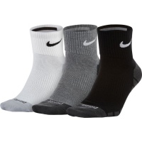 Nike Everyday Max Lightweight QTR 3 Pack Sock